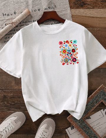 Tricou SHEIN, alb