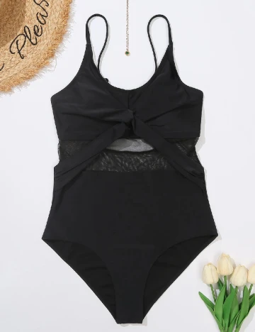 Costum de baie SHEIN, negru
