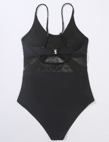Costum de baie SHEIN, negru