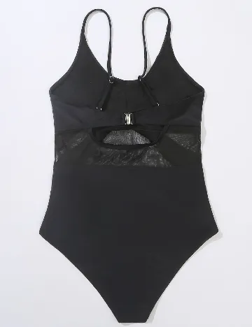 Costum de baie SHEIN, negru