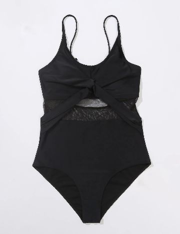 Costum de baie SHEIN, negru