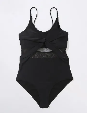 Costum de baie SHEIN, negru