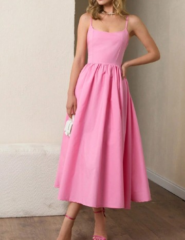 Rochie medie SHEIN, roz