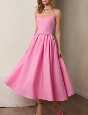 Rochie medie SHEIN, roz