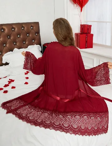 Rochie de noapte SHEIN, rosu