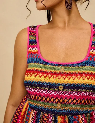 Bluza SHEIN CURVE, mix culori