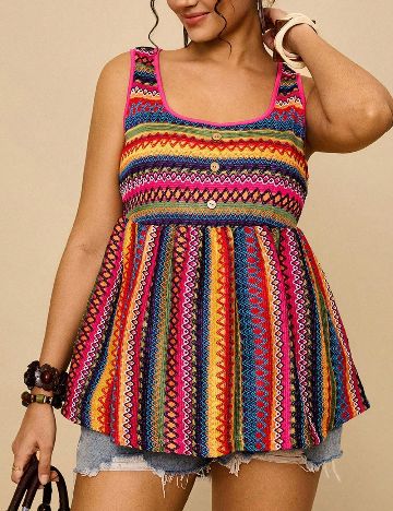 Bluza SHEIN CURVE, mix culori