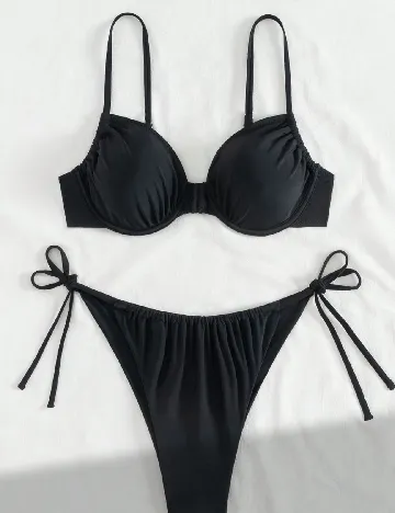 Costum de baie SHEIN, negru