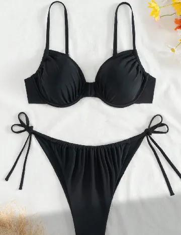 Costum de baie SHEIN, negru