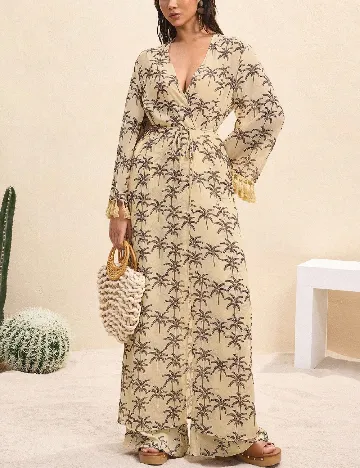 Kimono SHEIN, crem