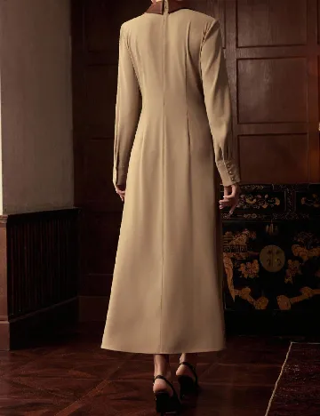 Rochie medie Zeylah, maro