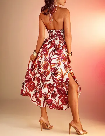 Rochie medie SHEIN, floral print