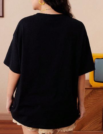 Tricou SHEIN CURVE, negru