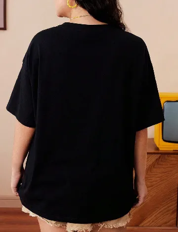 Tricou SHEIN CURVE, negru