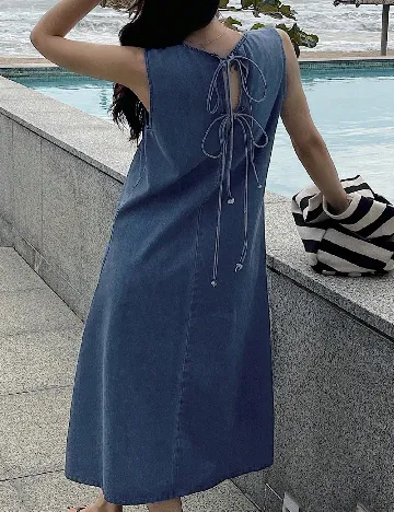 Rochie scurta Dazy, albastru