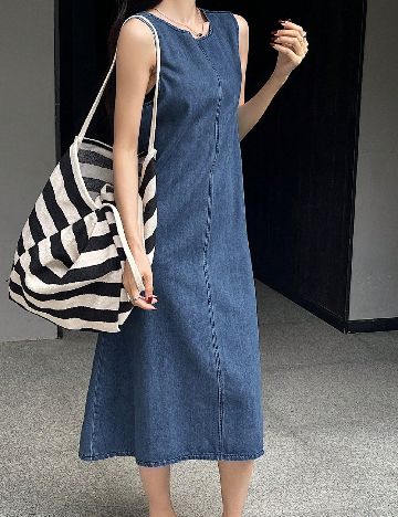 Rochie scurta Dazy, albastru