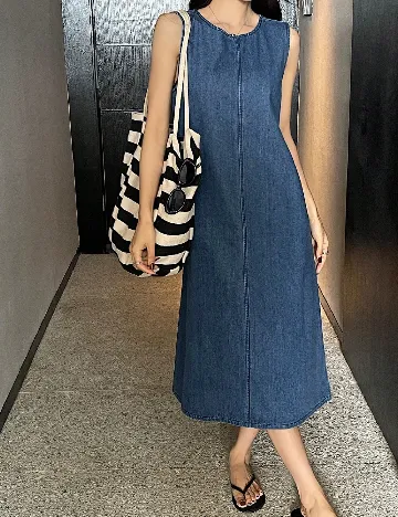 Rochie scurta Dazy, albastru
