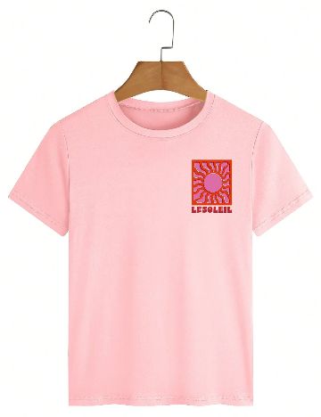Tricou SHEIN, roz