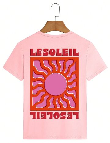 Tricou SHEIN, roz
