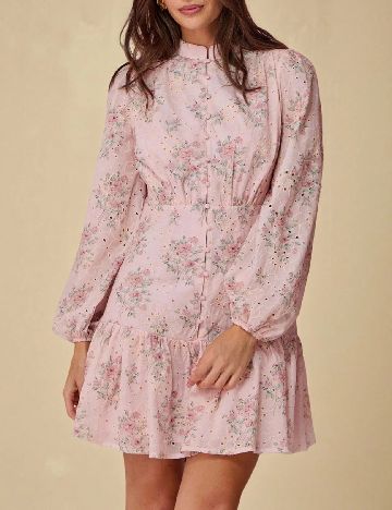 Rochie scurta SHEIN, roz