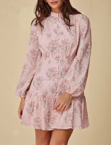 Rochie scurta SHEIN, roz