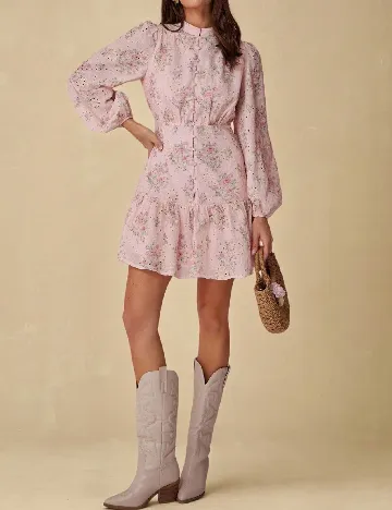 Rochie scurta SHEIN, roz