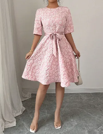 Rochie scurta SHEIN, roz