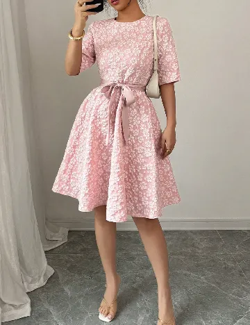 Rochie scurta SHEIN, roz