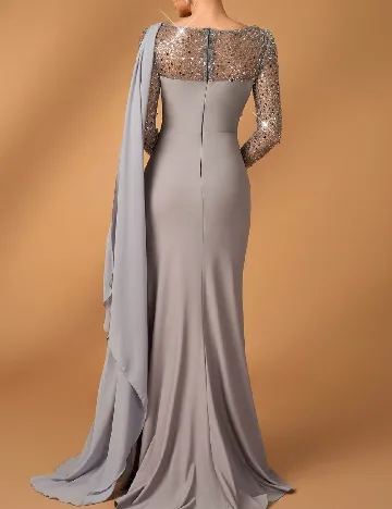 Rochie lunga SHEIN, gri