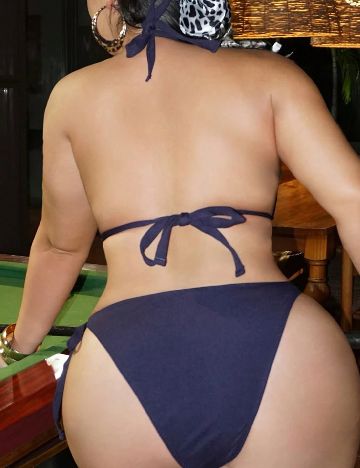 Costum de baie SHEIN CURVE, albastru