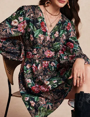 Rochie scurta SHEIN, mix culori