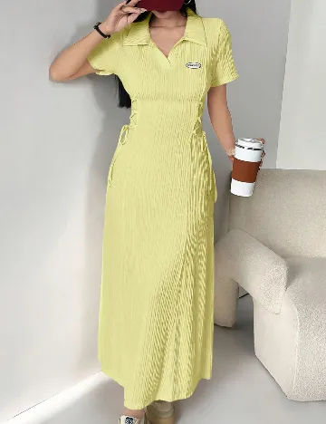 Rochie lunga SHEIN, galben