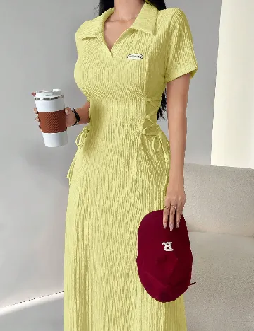 Rochie lunga SHEIN, galben