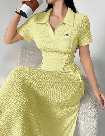 Rochie lunga SHEIN, galben