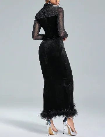 Rochie medie SHEIN, negru