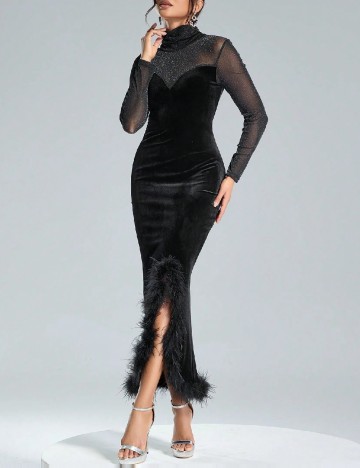 Rochie medie SHEIN, negru