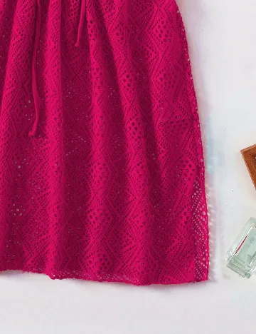 Rochie de plaja SHEIN, roz