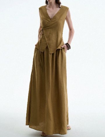 Rochie lunga SHEIN, maro