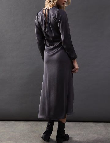 Rochie medie WAREHOUSE, gri