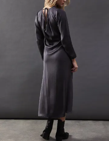Rochie medie WAREHOUSE, gri