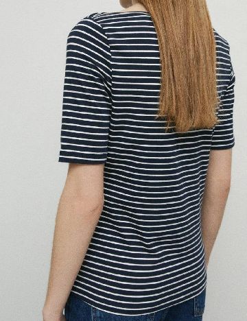 Tricou WAREHOUSE, bleumarin