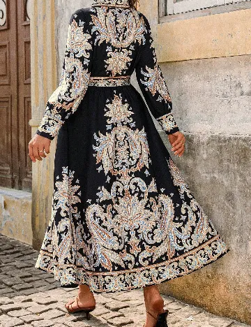 Rochie lunga SHEIN CURVE, mix culori