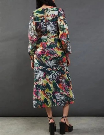 Rochie medie WAREHOUSE, mix culori