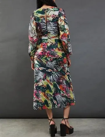 Rochie medie WAREHOUSE, mix culori