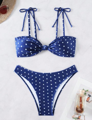Costum de baie SHEIN, albastru