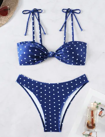 Costum de baie SHEIN, albastru