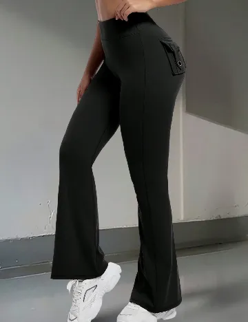 Pantaloni SHEIN CURVE, negru