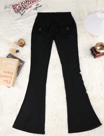 Pantaloni SHEIN CURVE, negru