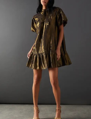 Rochie scurta WAREHOUSE, verde