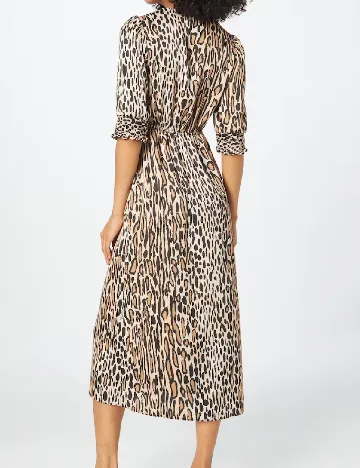 Rochie medie WAREHOUSE, animal print